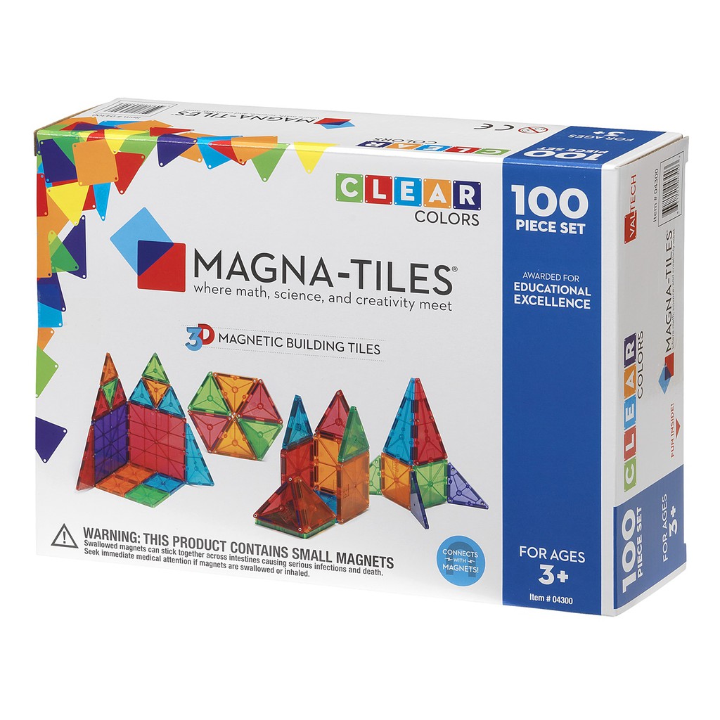 magna tiles 100 piece set