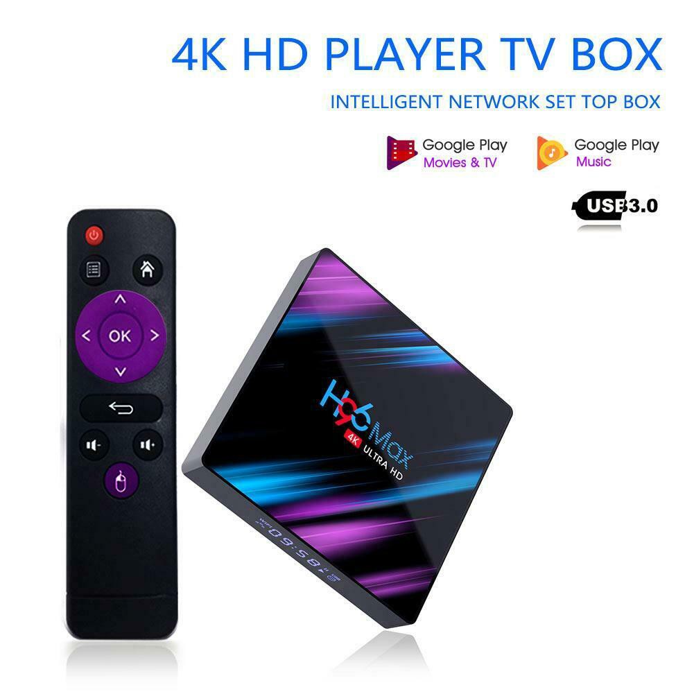 H96 Max Android 9.0 TV Box RK3318 2GB 16GB / 4GB 64GB / 4GB 32GB Quad ...