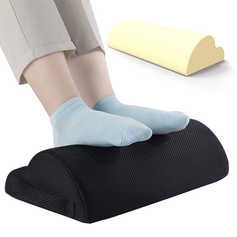 Ergonomic Feet Cushion Support Foot Rest Under Desk Feet Stool Foam ...