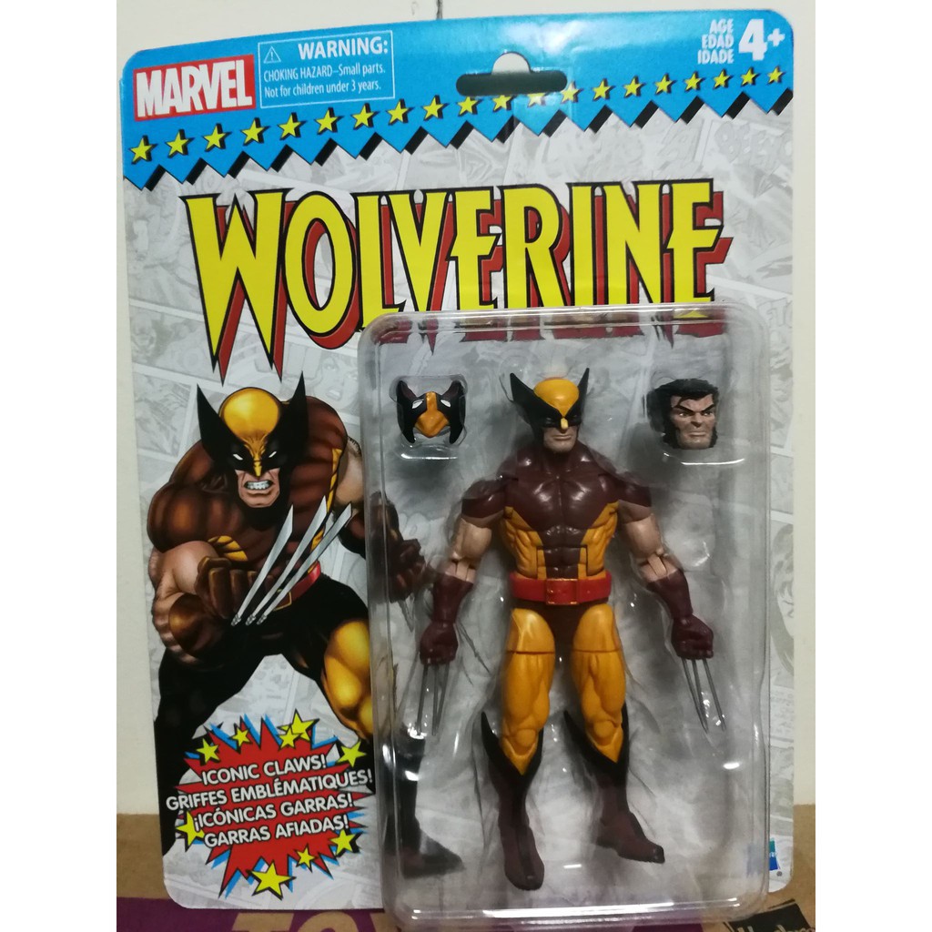 marvel legends retro wolverine