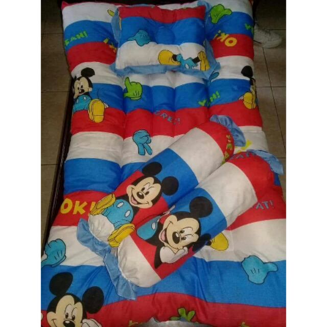 Baby Comforter Set Mickey Mouse Design Shopee Philippines