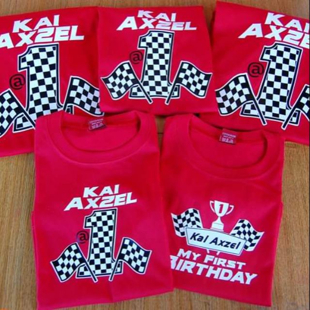 cars first birthday shirt
