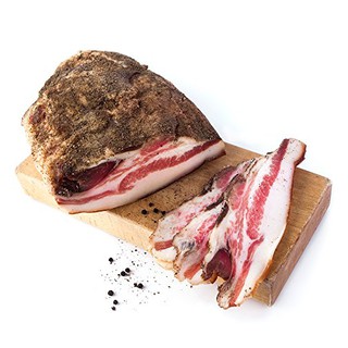 guanciale stagionato pepe shopee jowl suino produzione berreta grams barbozza intero schweinebacke