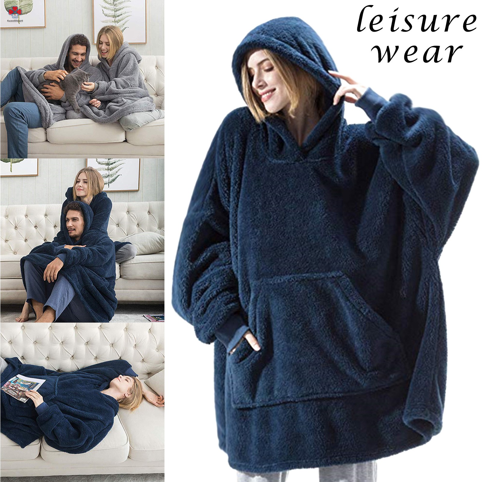 double sided sweatshirt