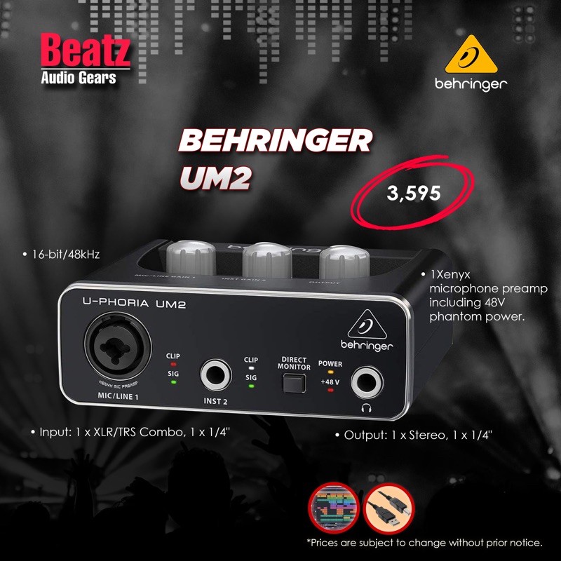 Behringer downloads for um2