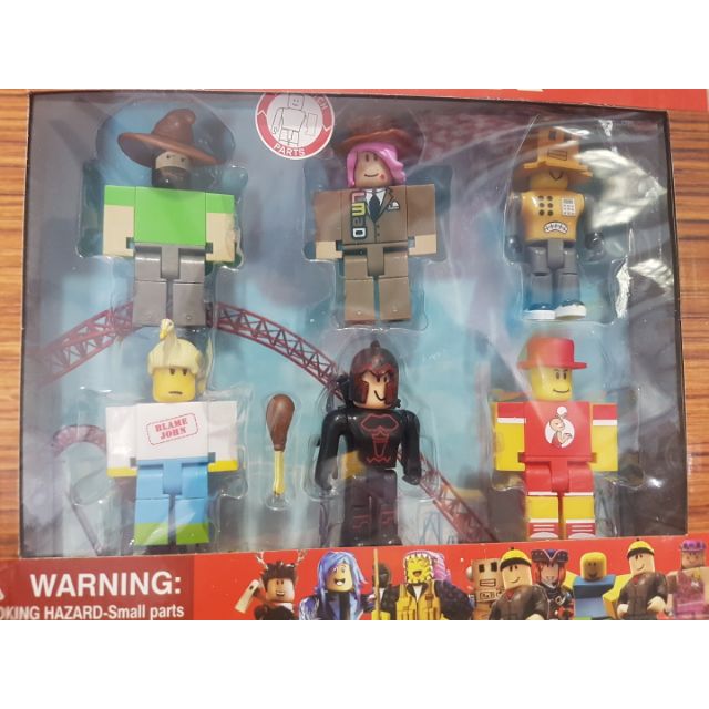Roblox Roblox Roblox Shopee Philippines - 6 roblox lego like minifigures toy figures cake topper shopee