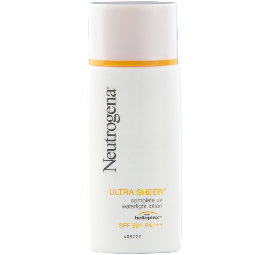neutrogena ultra sheer water light sunscreen