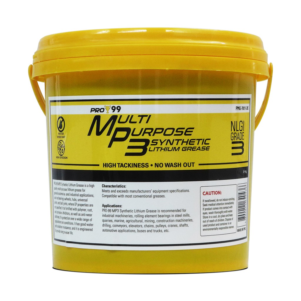 PRO99 MultiPurpose MP3 Grease 2kg PMG70112K Shopee Philippines
