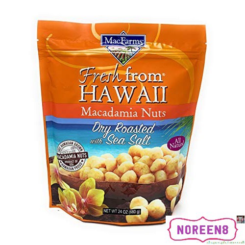 MacFarms Macadamia Nuts Dry Roasted with Sea Salt 24 oz Shopee