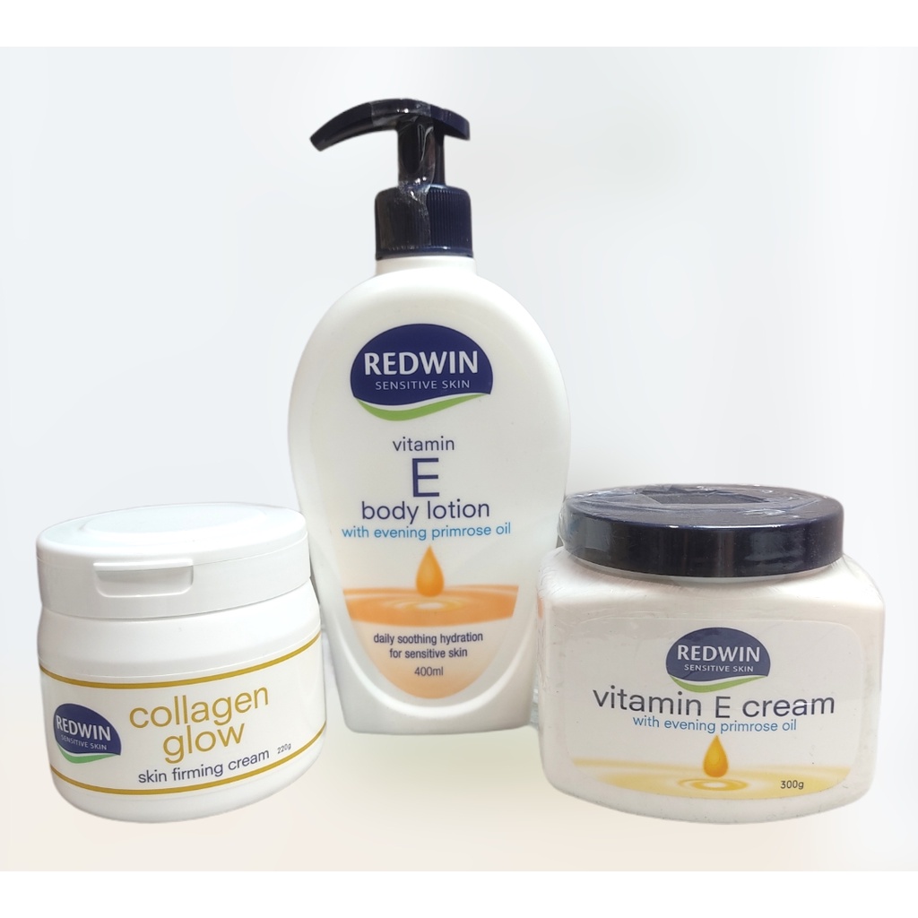 AUTHENTIC REDWIN Vitamin E cream, lotion, or collagen cream Shopee