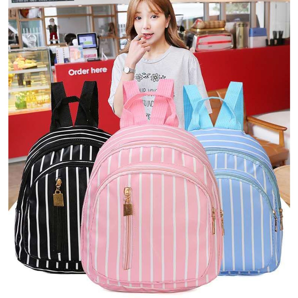 Mini Backpack Korean Backpack Korean Bag Nylon Backpack Shopee