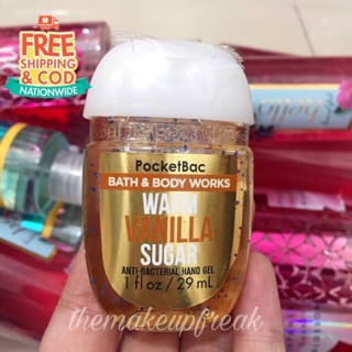 Pocketbac Warm Vanilla Sugar Hand Sanitizer Shopee Philippines