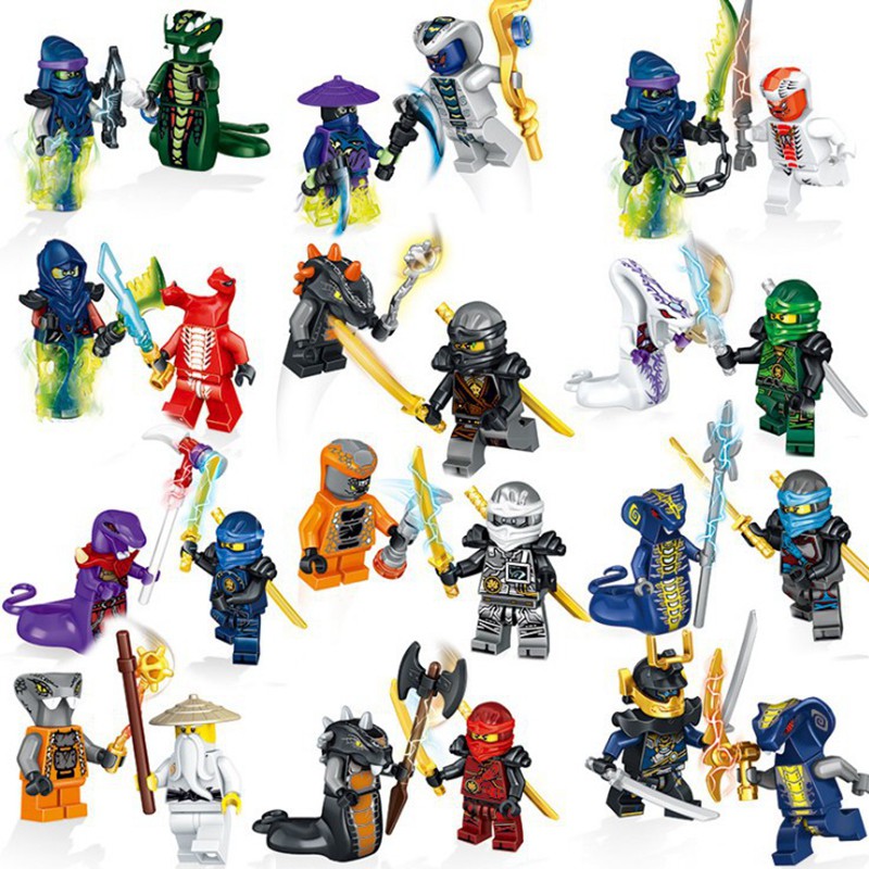 lego ninjago all jay minifigures