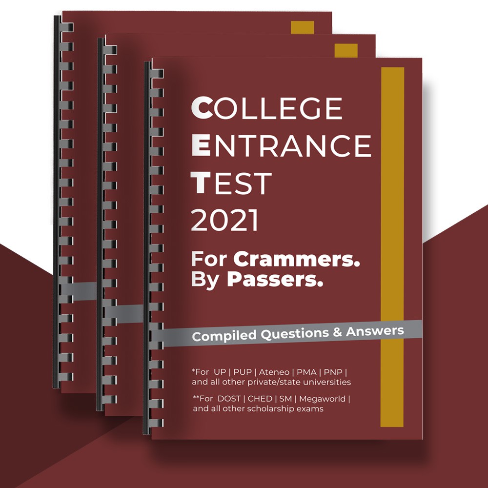 College Entrance Test 2021 Reviewer Questions and Answers