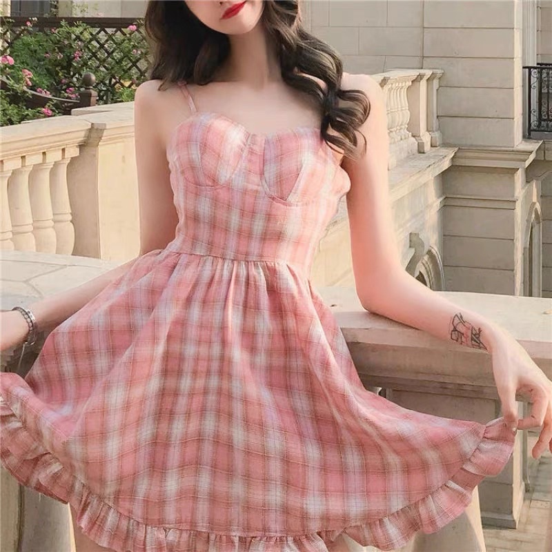 cute pink dress for women