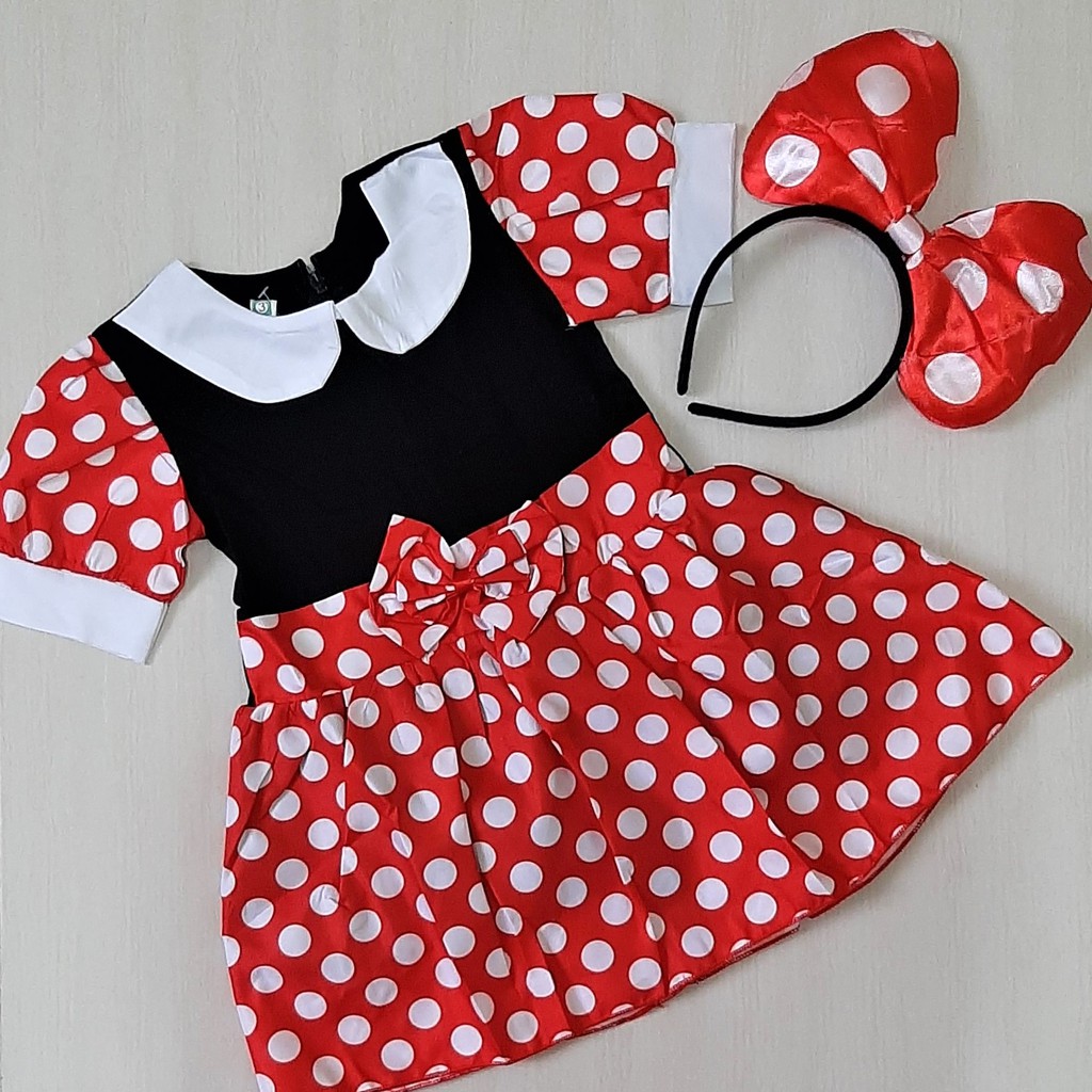 minnie mouse overall dress