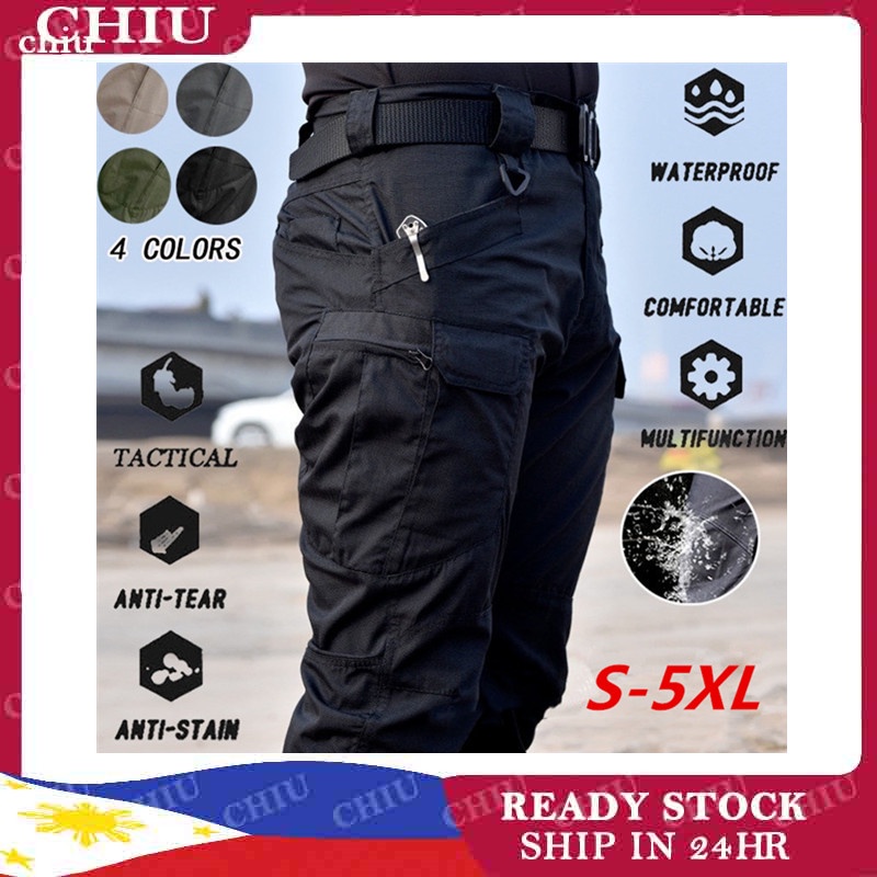 High Quality New IX7 Men's Waterproof Tactical Pants Army Users Outside ...