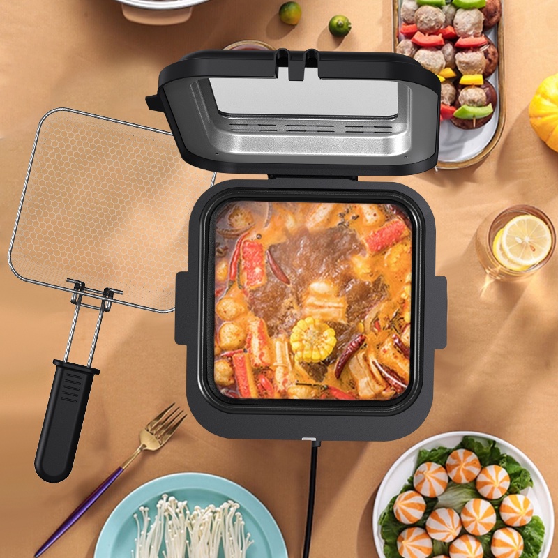 Kaisa Villa deep fryer 2.5L electric fryer french fries frying pan