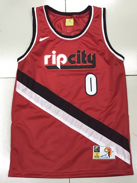 rip city jersey red