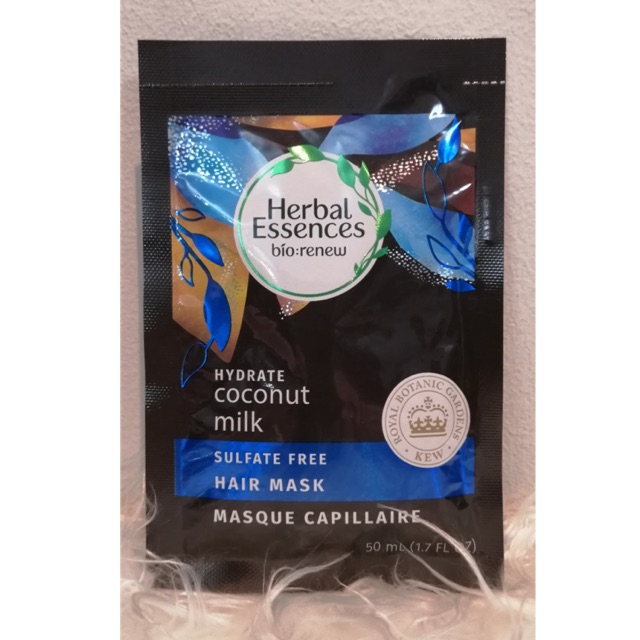 Herbal Essences Hair Mask (Hydrate Coconut Milk) 50ml Shopee Philippines