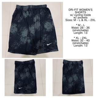 nike dri fit cycling shorts