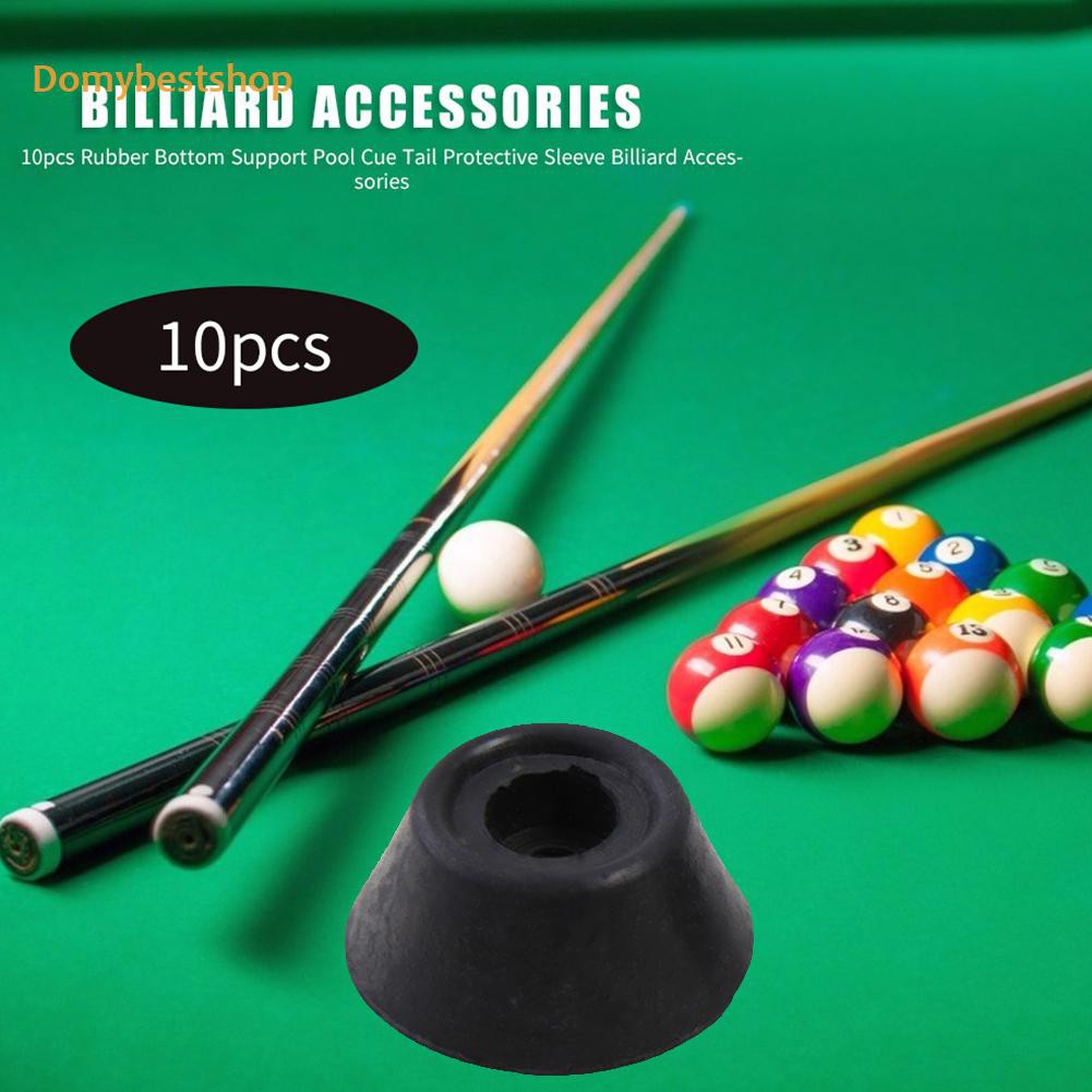 10PCS Snooker Pool Cue Pole Tip Billiards Rod Stick Replacement Repairing Tool 