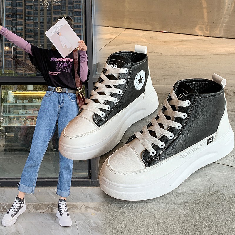 sneakers shoes high heels