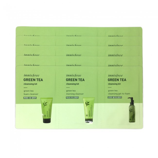 innisfree green tea cleansing kit