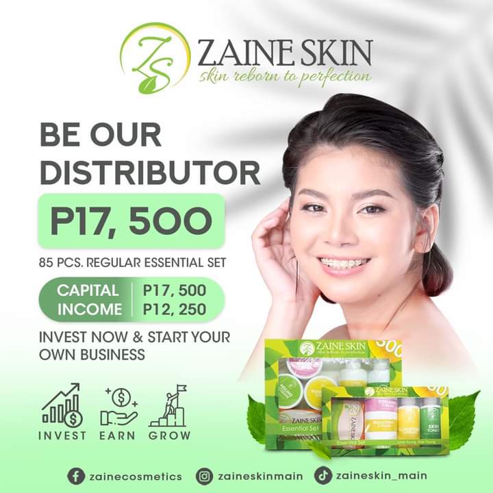 Zaine Skin Distributorship Package Shopee Philippines