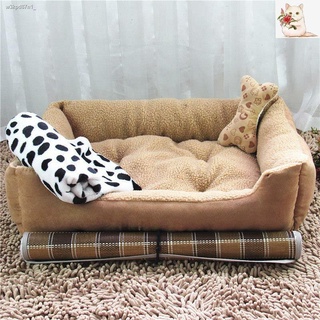New Arrival☇∏Kennel Four Seasons Pet Nest Cat Nest Golden Retriever Bed Large Dog Mattress Pet Suppl