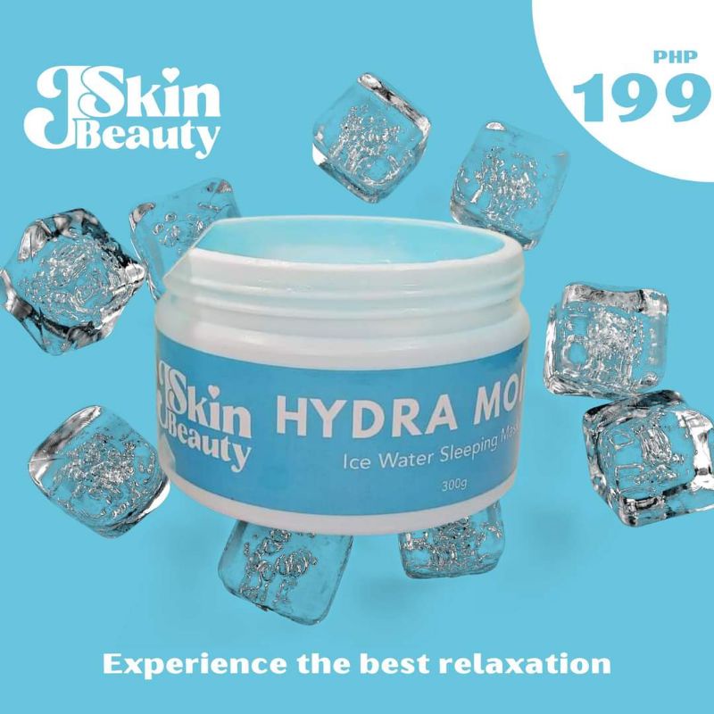 Jskin Beauty Hydra Moist Ice Water Sleeping Mask 300 grams | Shopee  Philippines
