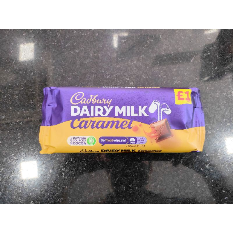 Cadbury Dairy Milk Caramel 120g | Shopee Philippines