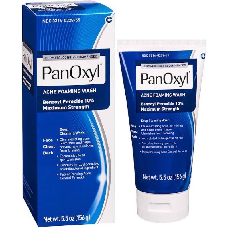 Panoxyl Acne Foaming Wash 10% Benzoyl Peroxide 5.5 oz | Shopee Philippines