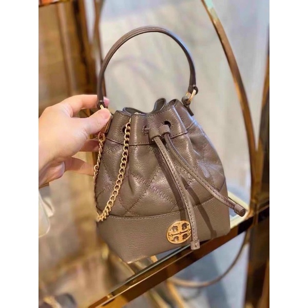 Tory burch willa bucket mini bag with drawstring Shopee Philippines