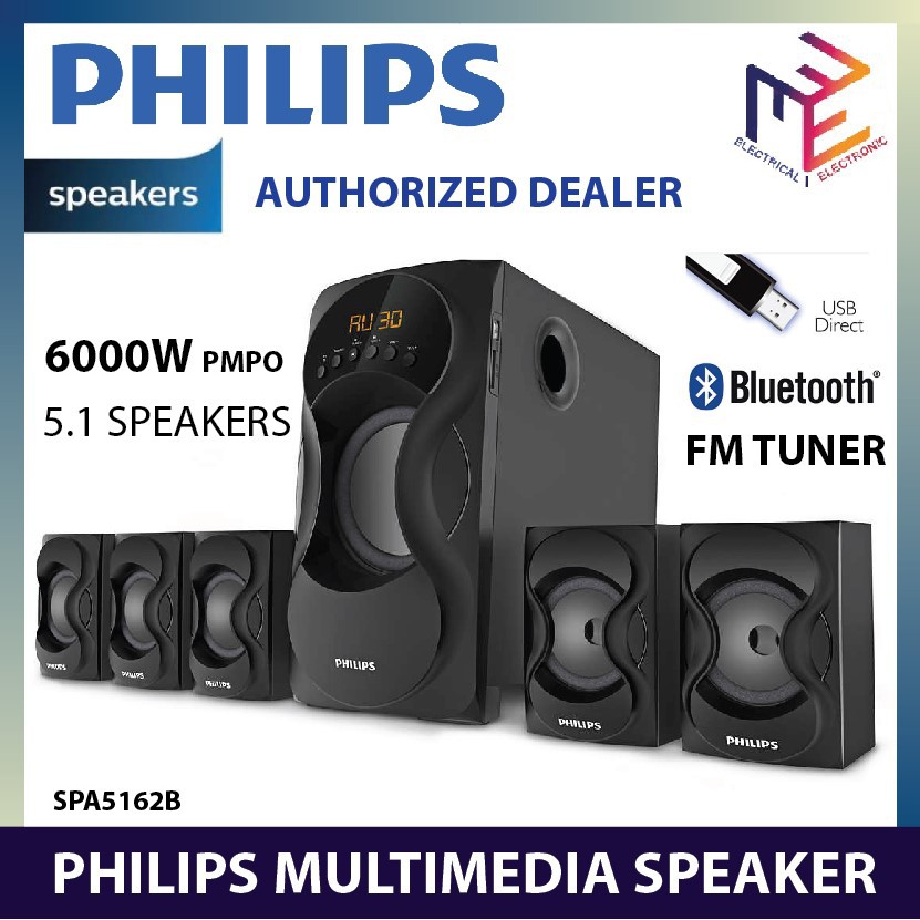 Philips Audio Original Multimedia Home Theater Speaker System