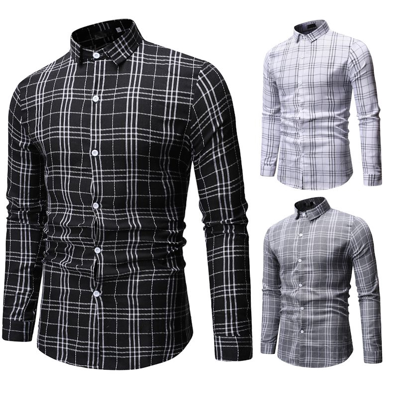 chequered shirt dress