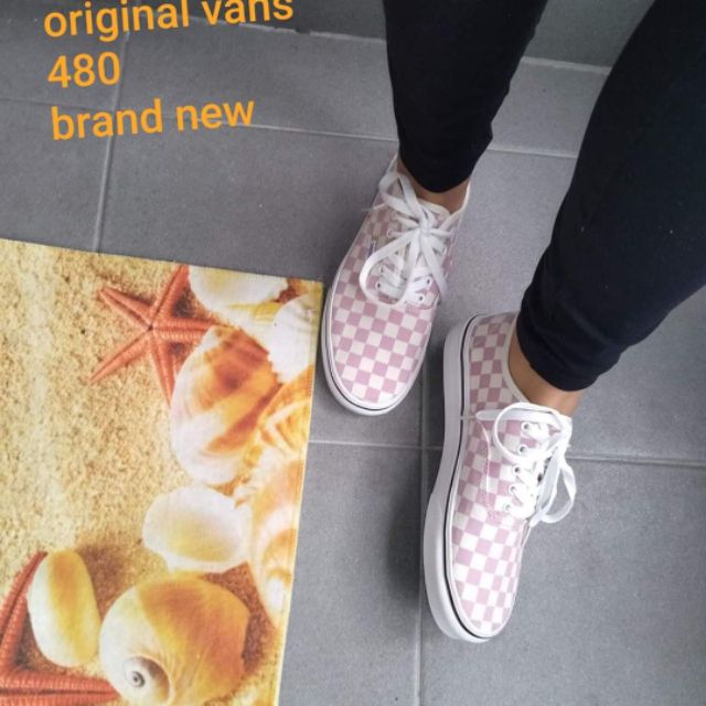 original checkered vans