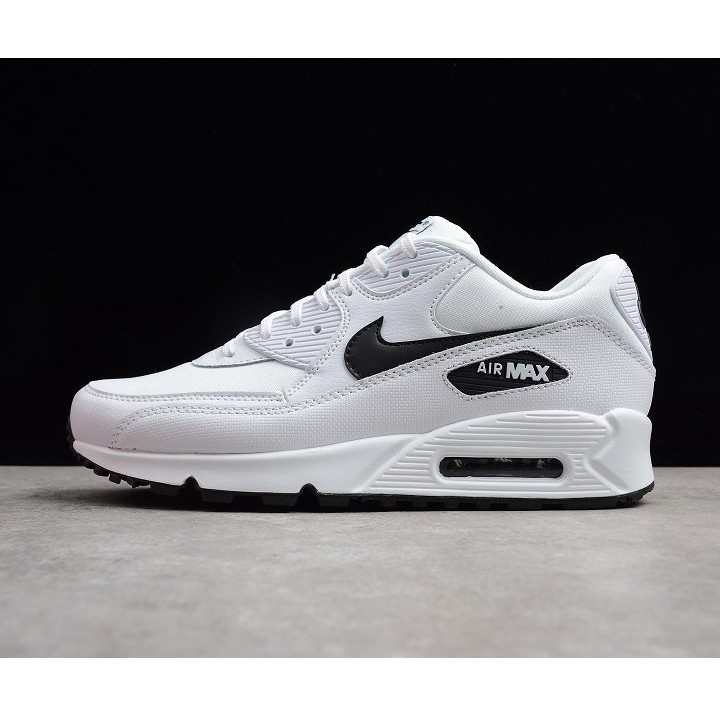 white leather air max