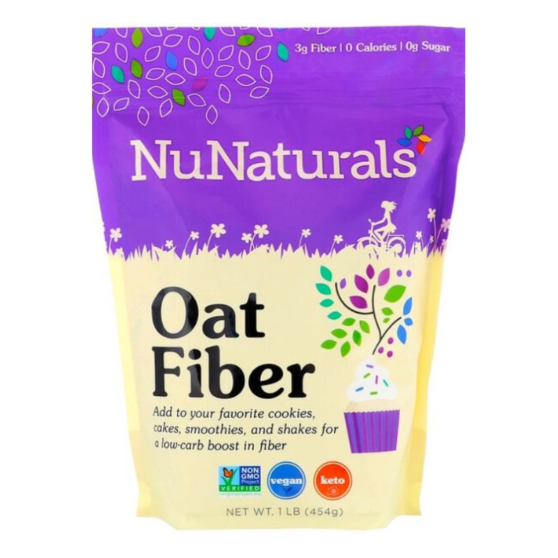 Nunaturals, Oat Fiber, 1 lb (454 g) Shopee Philippines