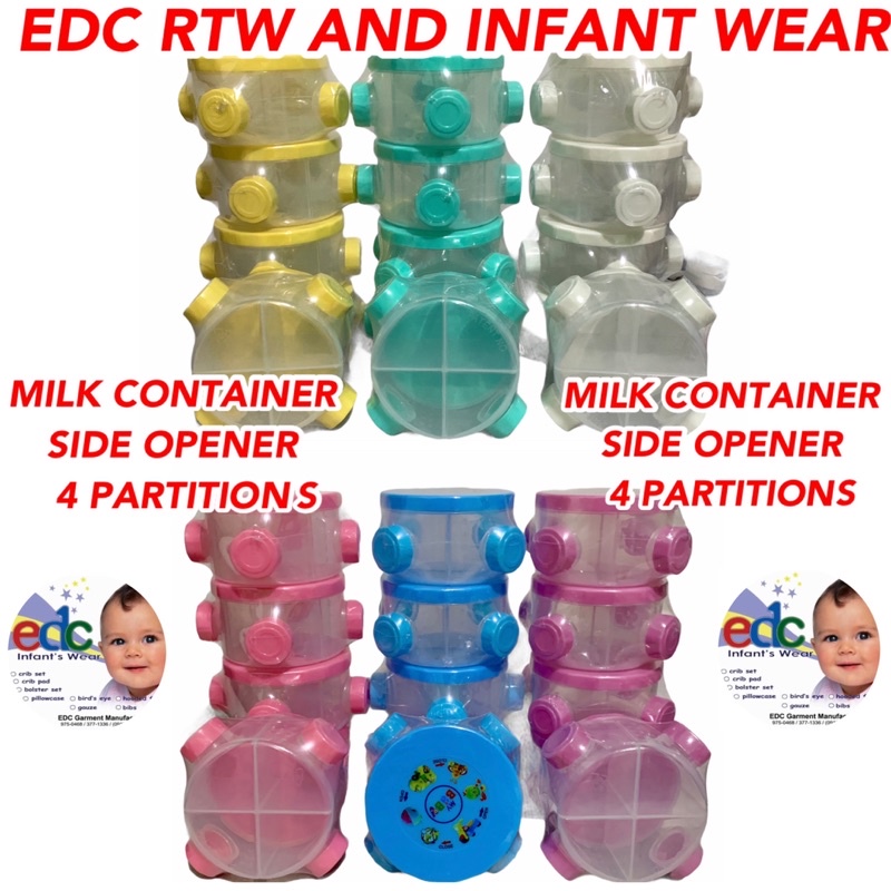 BABY MILK CONTAINER POWDER MILK CONTAINER MILK CONTAINER SIDE SPOUT