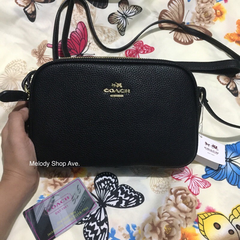 Coach Double Zip Sling Bag | Shopee Philippines