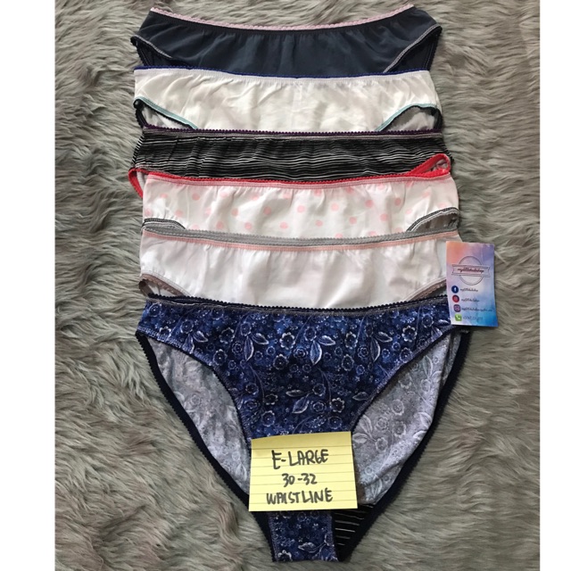 American Eagle Overrun Panties Large Shopee Philippines