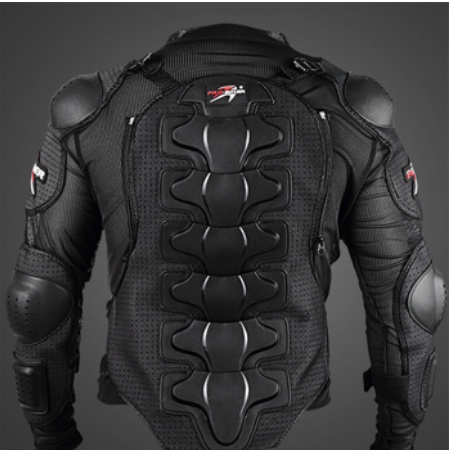 MTB ATV ChoCho Full Body Motorcycle Armor Vest for Men Motocross Armor Jacket with Spine Protection Shield for Dirt Bike 