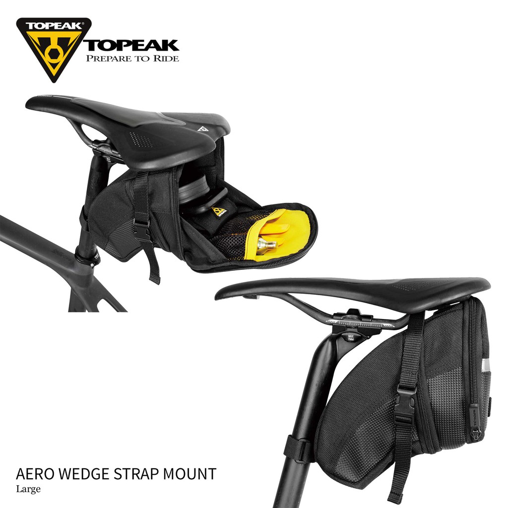 topeak aero wedge strap mount seat pack