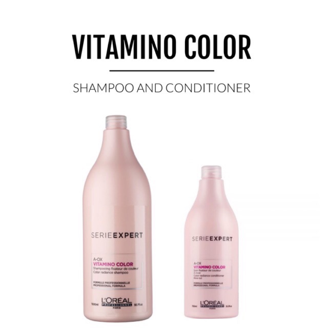 Loreal Vitamino Color Shampoo And Conditioner Shopee Philippines