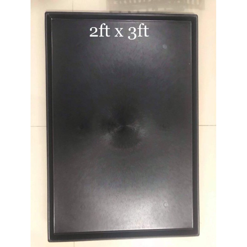 Plastic poop tray for dogs / rabbit 2 feet x 3 feet Plastic poop tray