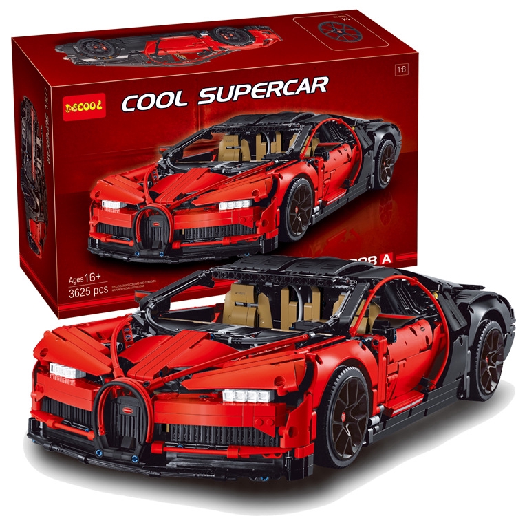 red lego bugatti