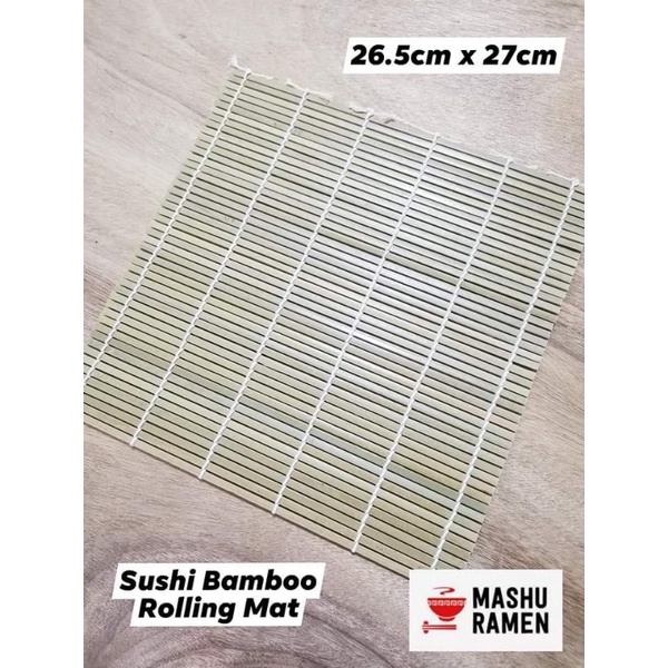 High Quality Sushi / Kimbap Bamboo Rolling Mat, Sushi Roller Shopee