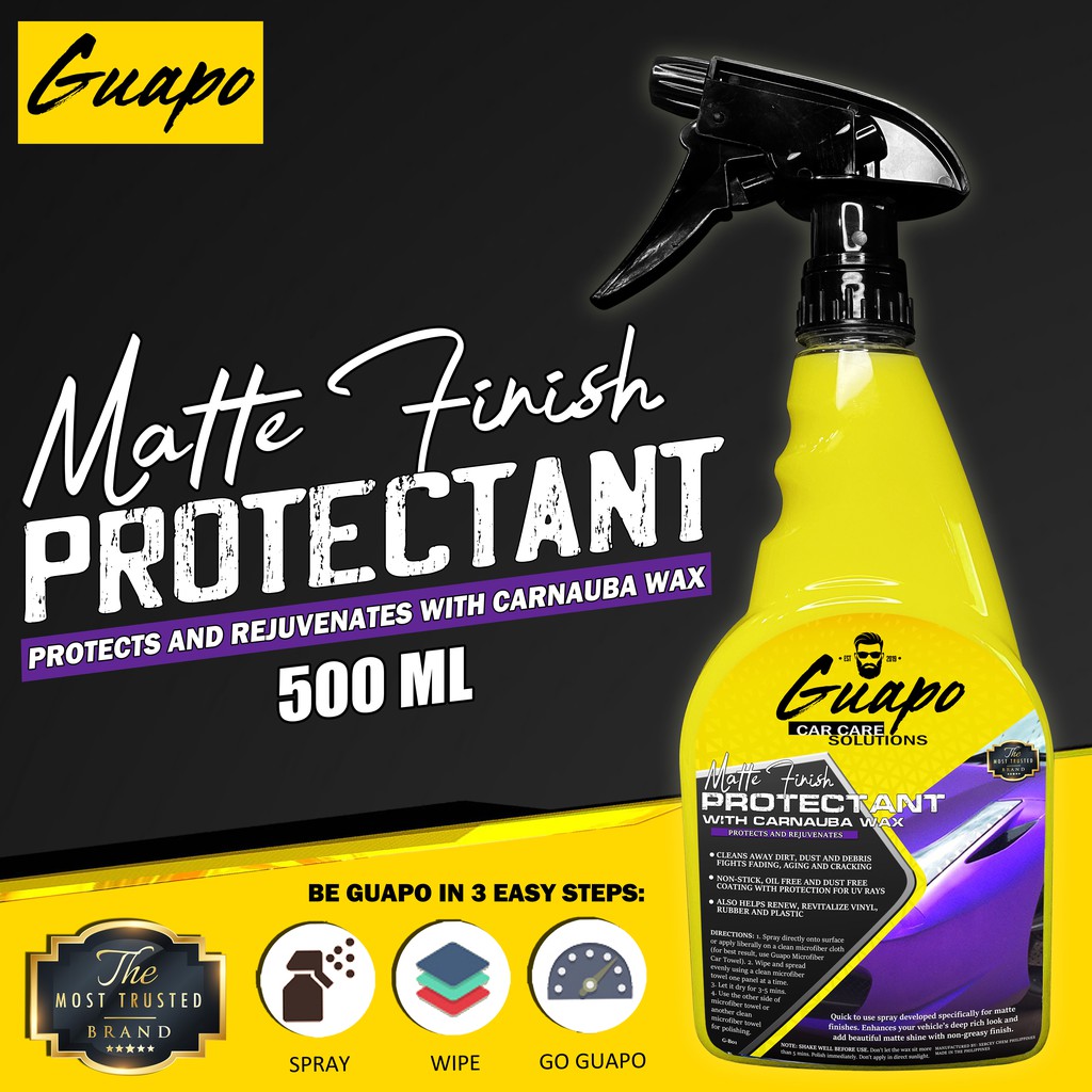 Guapo Car Care Solutions Detailer Matte Finish Protectant 500ml for