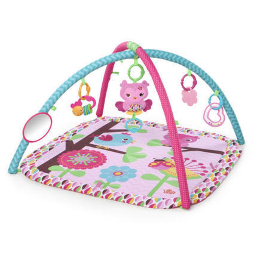 bright starts play mat with lights